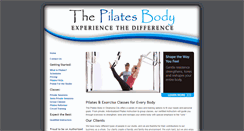 Desktop Screenshot of pilatesbodyokc.com